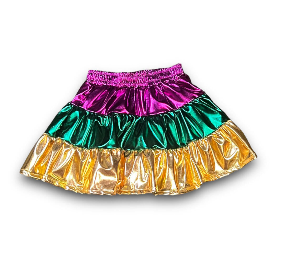 Mardi Gras Tiered Skirt