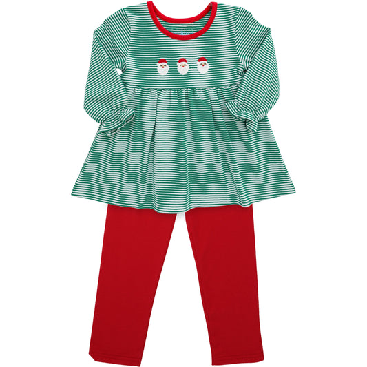 Christmas Santa Ruffle Set