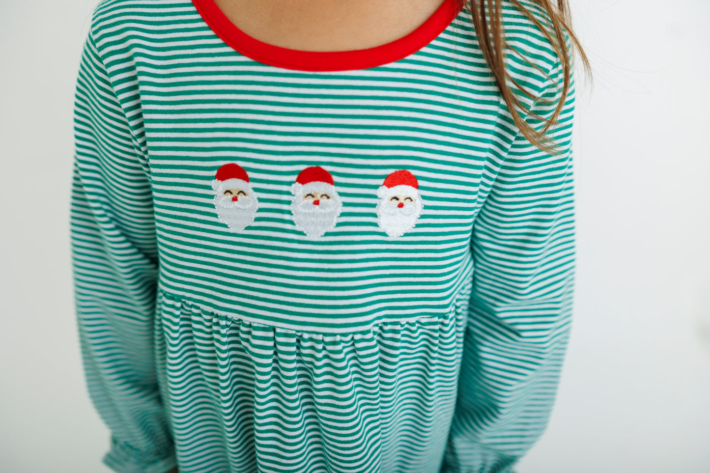 Christmas Santa Ruffle Set
