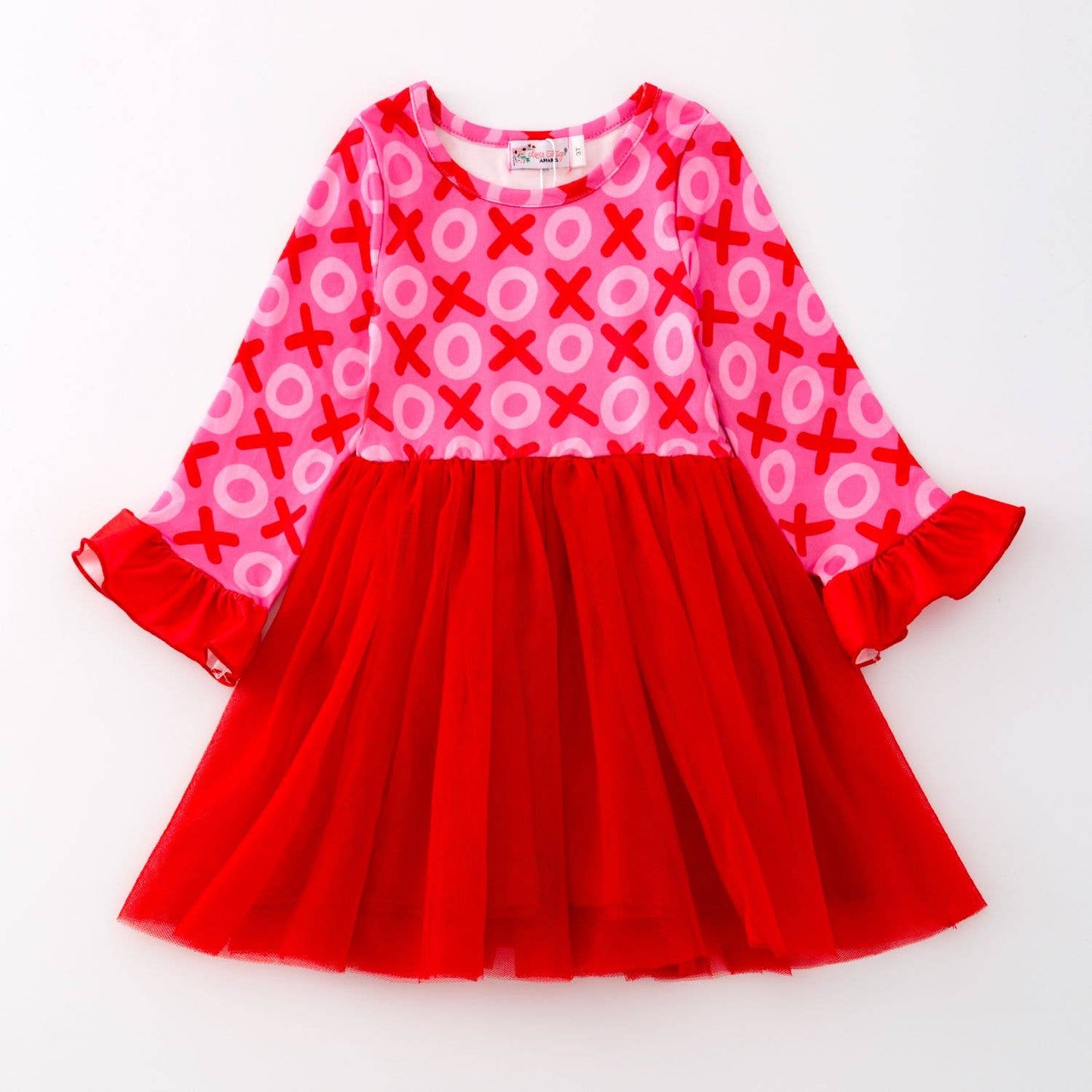 XOXO Tutu Girls Valentine Dress