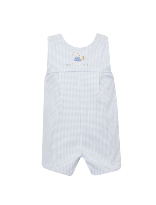 Bunny Boy's Lt Blue Gingham Jon Jon