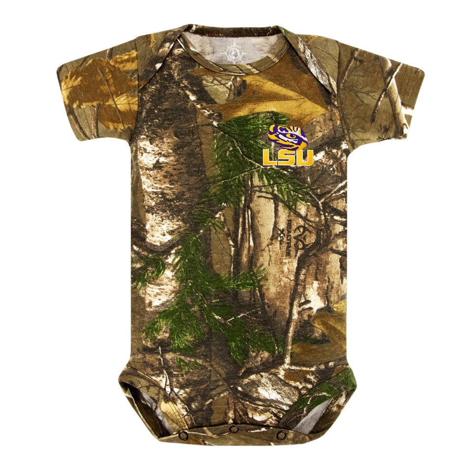 LSU Camo Onesie