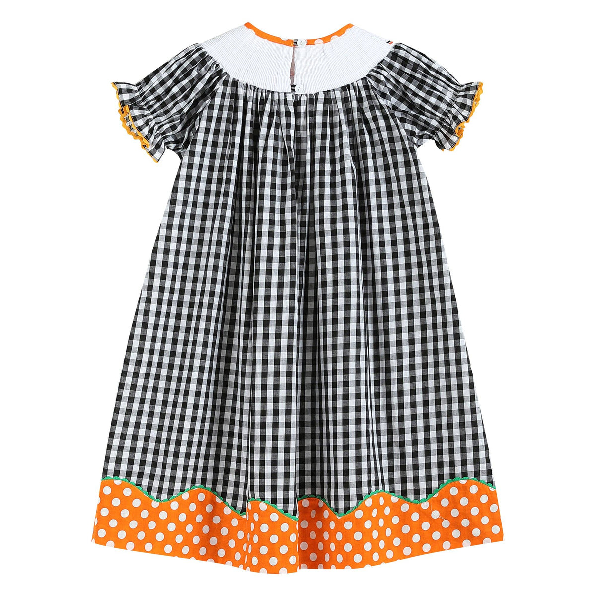 Boo Smocked Halloween Dress