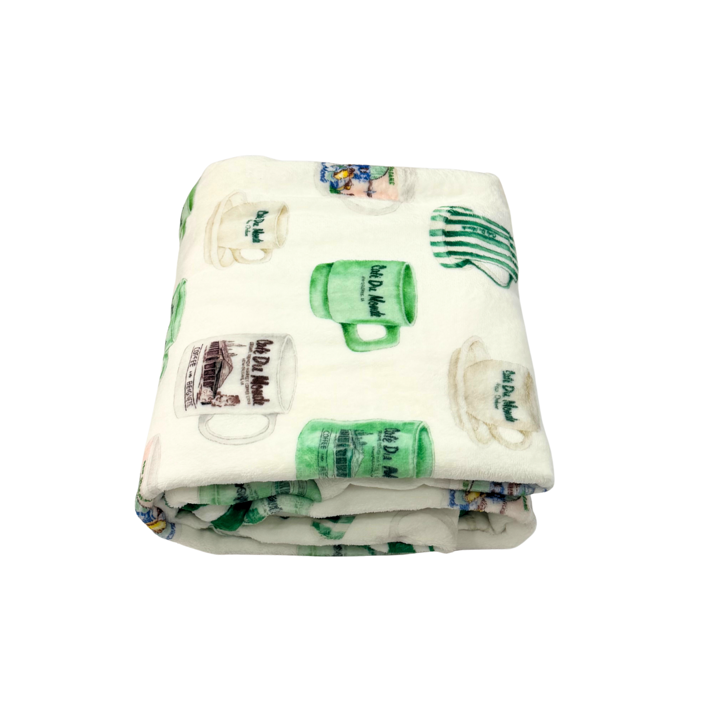 Café du Monde Luxury Throw Blanket