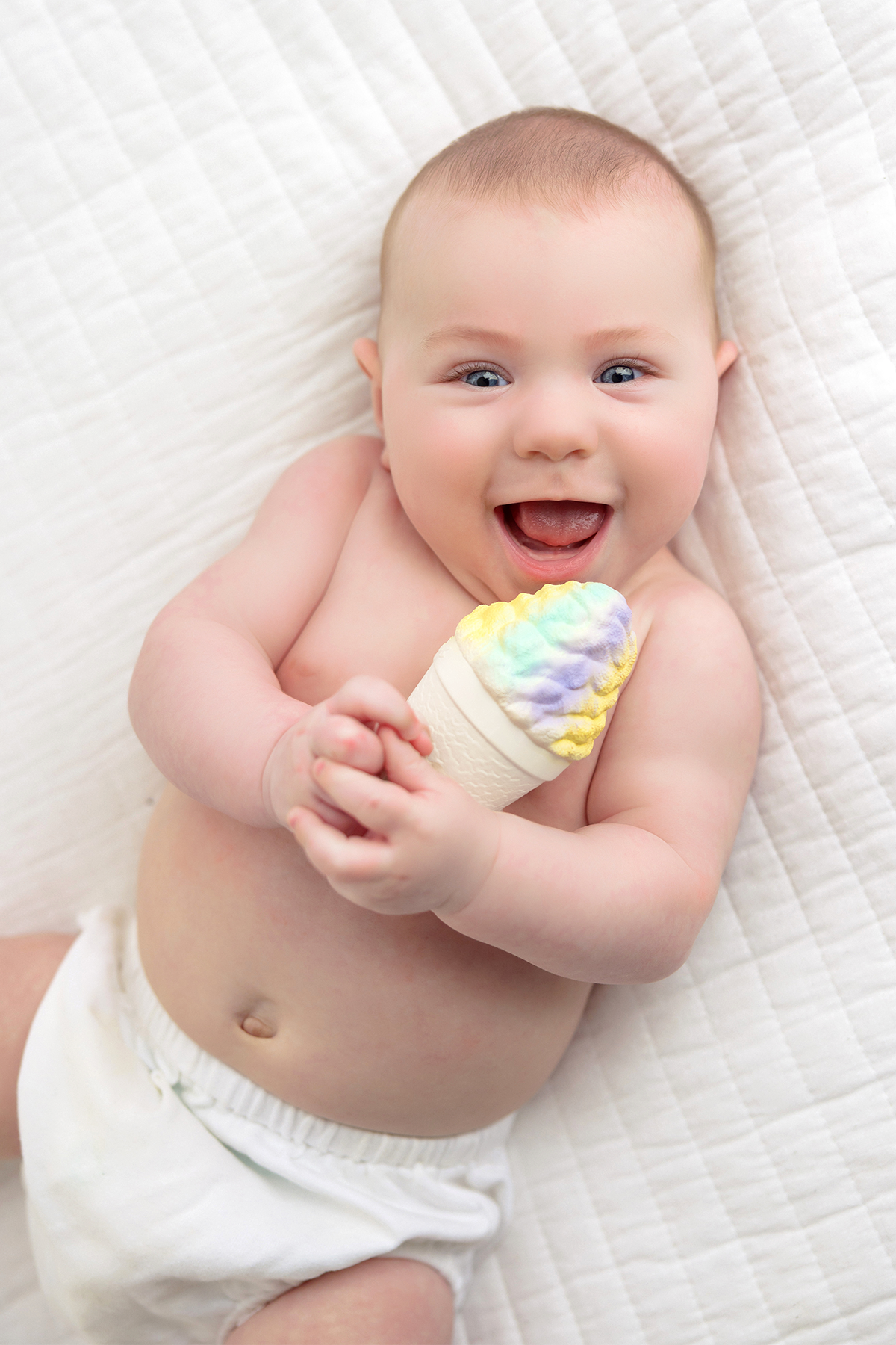 Teether - Just Chillin' Snoball Bath Toy & Baby Teether