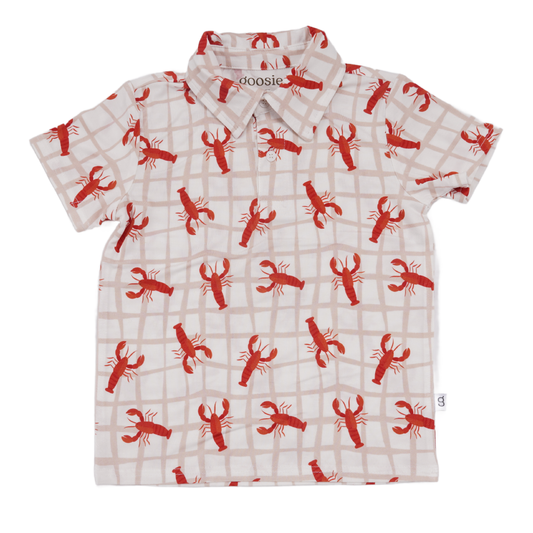 Short Sleeve Polo "Crawfish"