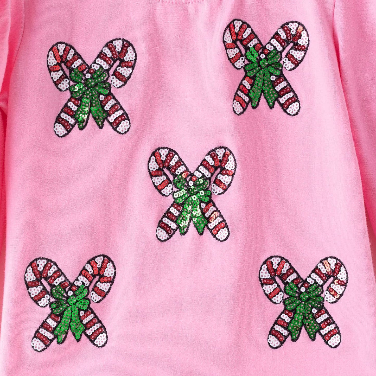 Candy Cane Sequin Shirt