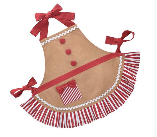 Gingerbread Apron - Adult
