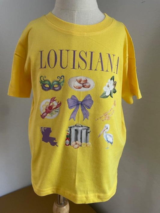 Louisiana Love Coquette Tee Shirt