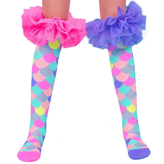 Mermaid Frill Socks 6-99 yrs