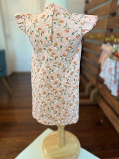 Orange Blossom Flutters Toddler Dress