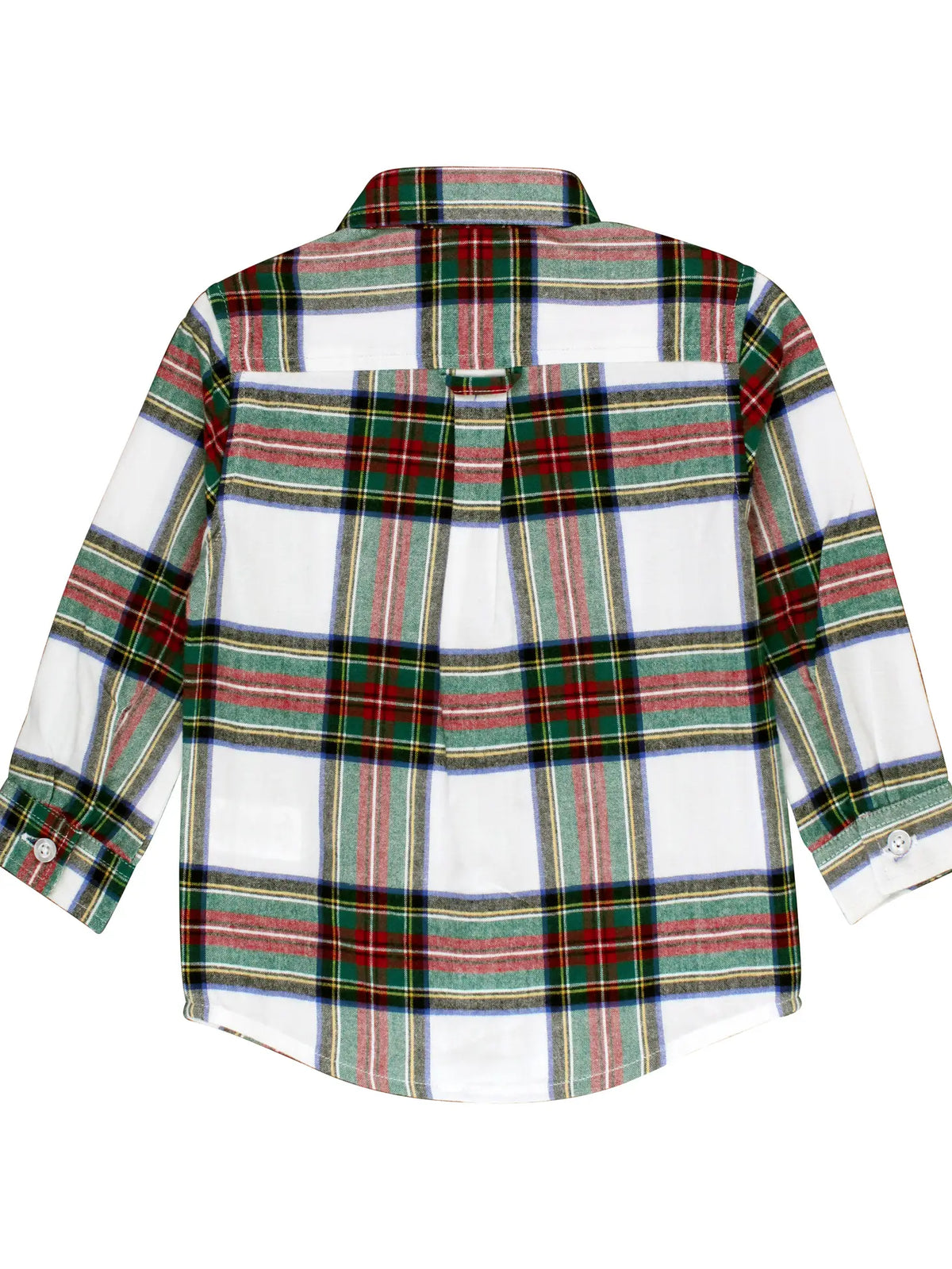 Christmas Good Tidings Plaid Button Down