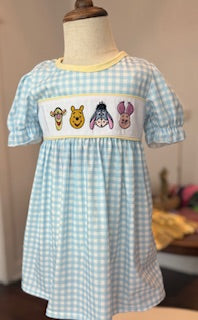 Character Embroidered Dress